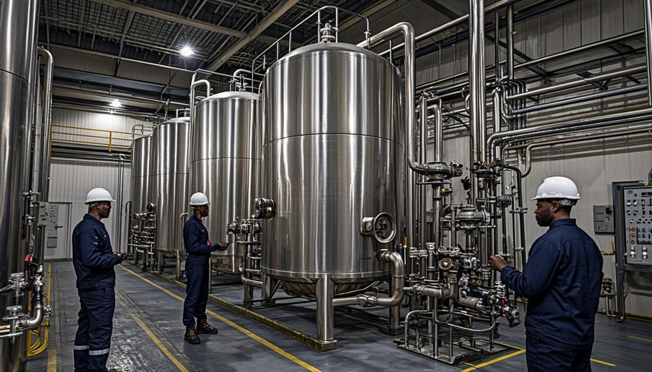 Cuves Dorées — Huilerie Royale Moderne